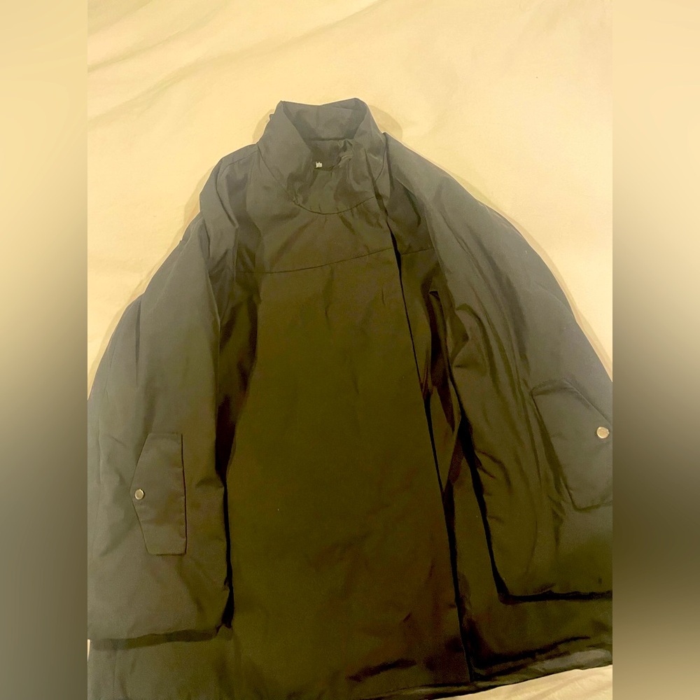 Black Jarbo A-line jacket